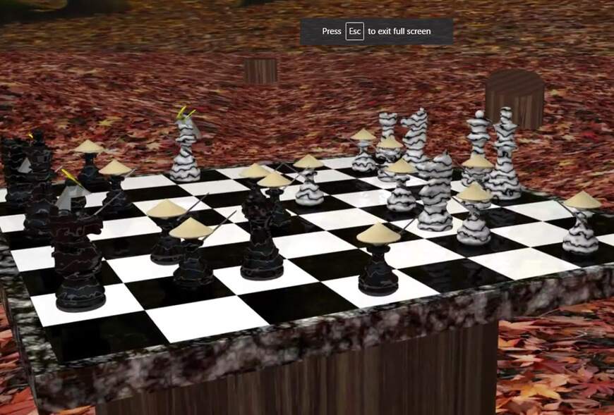 A Game of Chess Samurai Kill